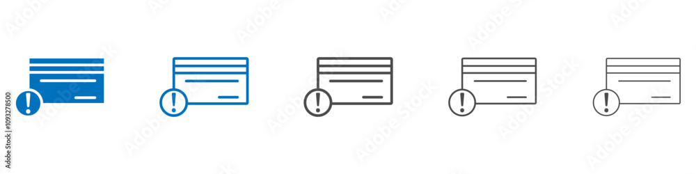 Credit limit icon vector set collection for web Credit limit icon vector set collection for web