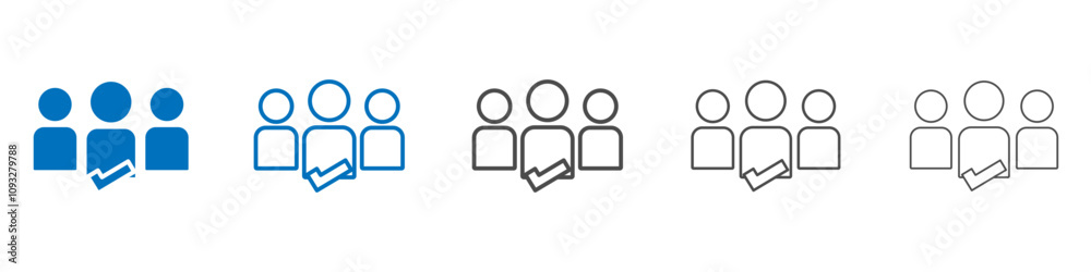 Hiring icon vector set collection for web Hiring icon vector set collection for web
