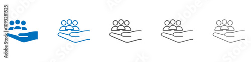 Resource icon vector set collection for web