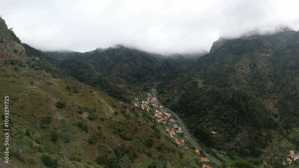scenic viewpoint on madeira island scenic viewpoint on madeira island