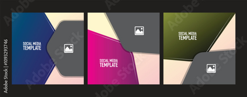 Stylish Social Media Template Set