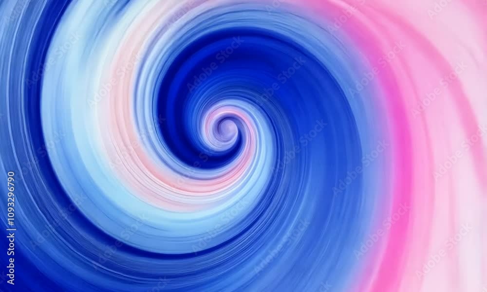 Abstract swirling vortex of pastel blues, pinks and reds Abstract swirling vortex of pastel blues, pinks and reds