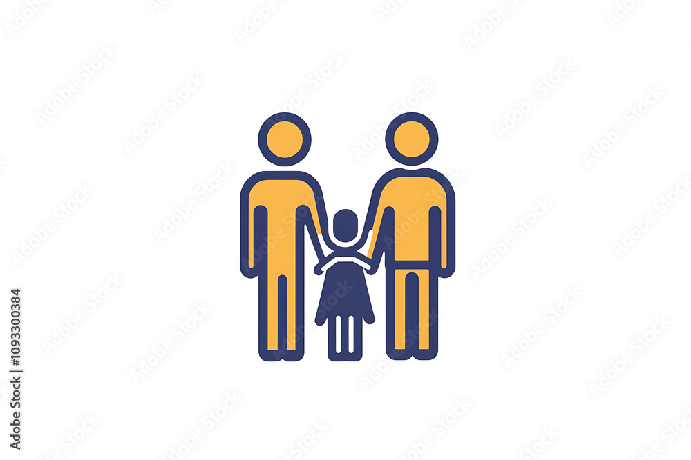 Icon of a family holding hands, symbolizing unity, care, and emotional connection.
Icon of a family holding hands, symbolizing unity, care, and emotional connection.