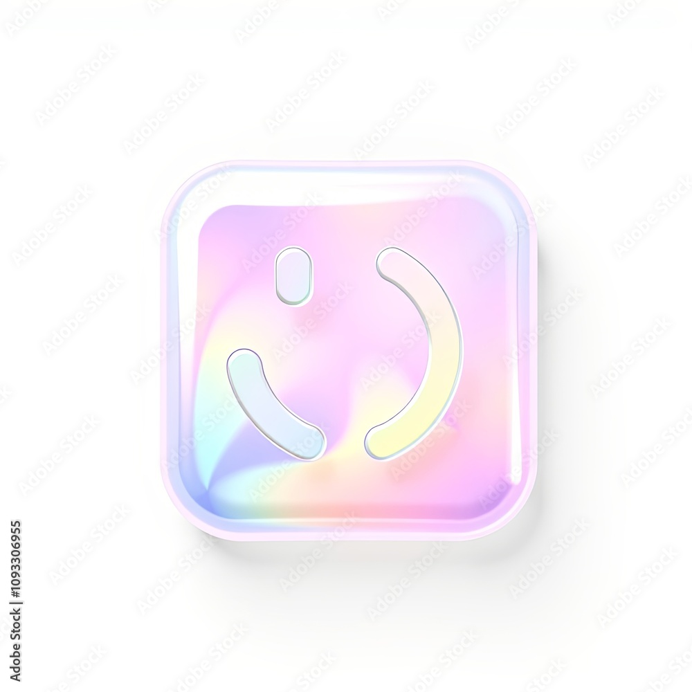 3D Icon of Body Reset for Joyful Holographic Theme, Color-Shifting Design with Exaggerated Shapes for Captivating Visuals, High-Resolution, White Background 3D Icon of Body Reset for Joyful Holographic Theme, Color-Shifting Design with Exaggerated Shapes for Captivating Visuals, High-Resolution, White Background
