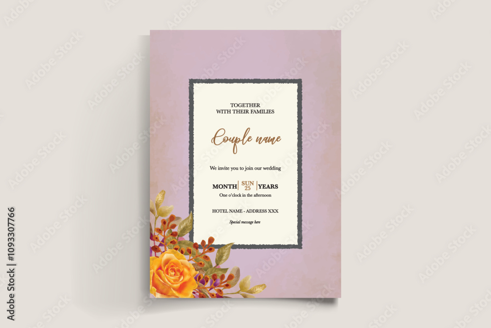 BRIDAL SHOWER FLORAL INVITATION TEMPLATE BRIDAL SHOWER FLORAL INVITATION TEMPLATE