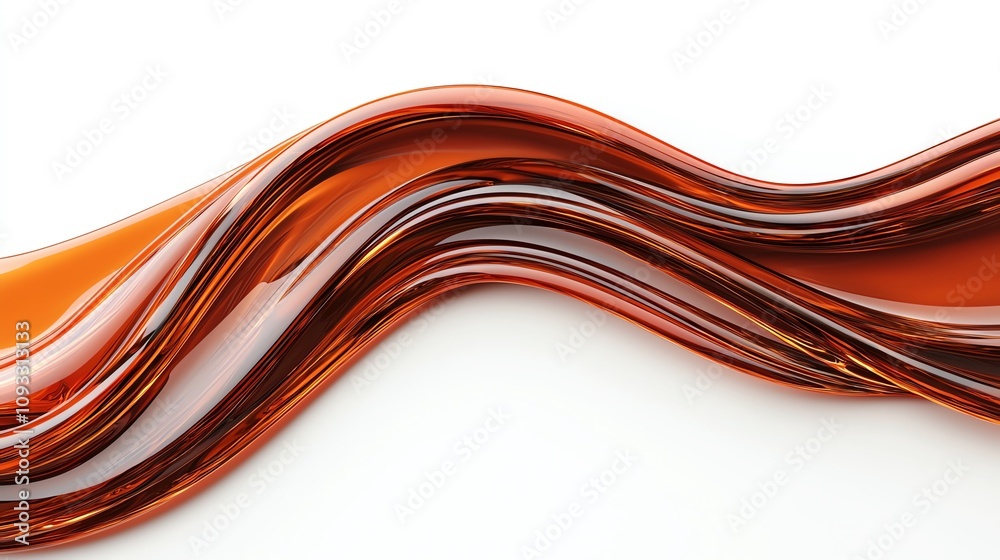 A captivating swirl of rich brown liquid, showcasing smooth, wavy textures and vibrant hues, perfect for food and beverage themes. A captivating swirl of rich brown liquid, showcasing smooth, wavy textures and vibrant hues, perfect for food and beverage themes.
