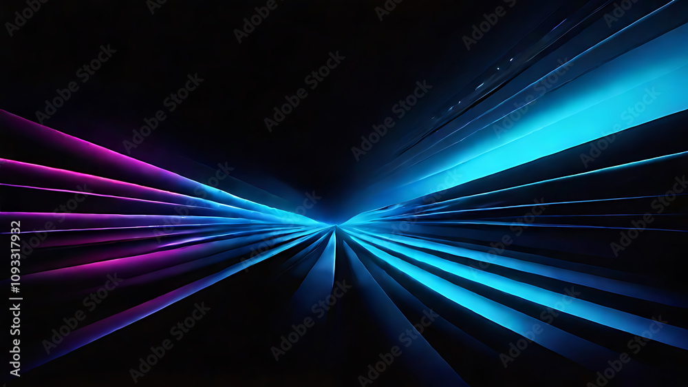 Blue spectrum lights with black background. ai Blue spectrum lights with black background. ai