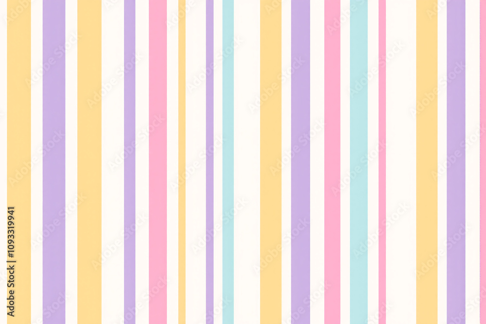 Seamless background with pastel rainbow stripes on a light cream base. Seamless background with pastel rainbow stripes on a light cream base.