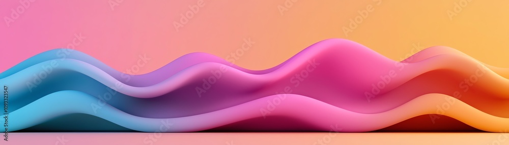 Vibrant abstract waves in pink, blue, and orange create a dynamic visual experience. Perfect for backgrounds or design projects. Vibrant abstract waves in pink, blue, and orange create a dynamic visual experience. Perfect for backgrounds or design projects.