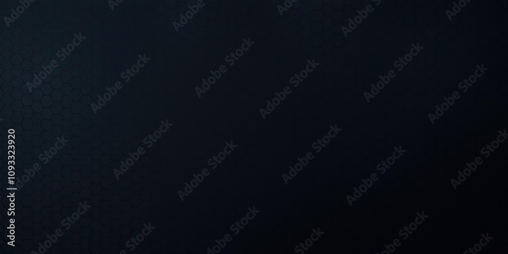 Obraz premium Dark Black Centered Octagonal Texture Pattern, minimalist pattern, geometric motif