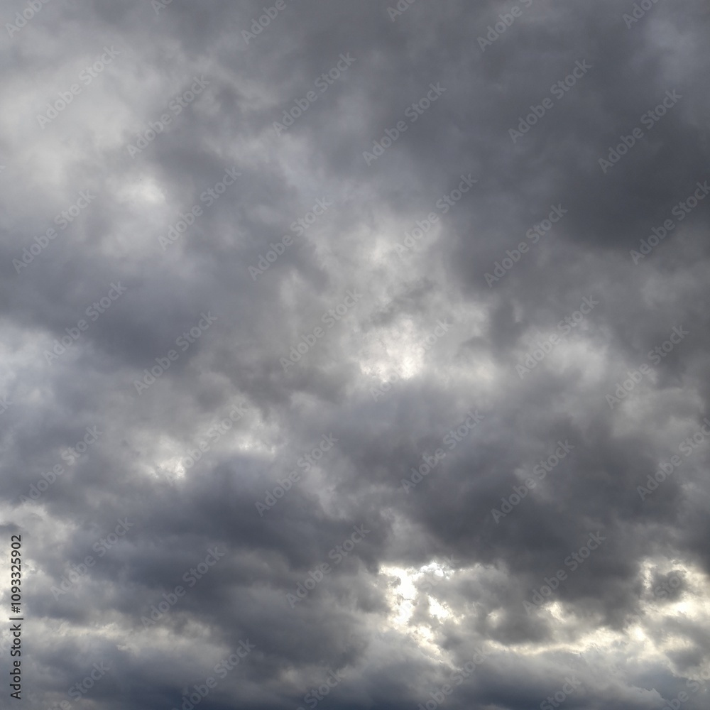 Obraz premium storm clouds timelapse