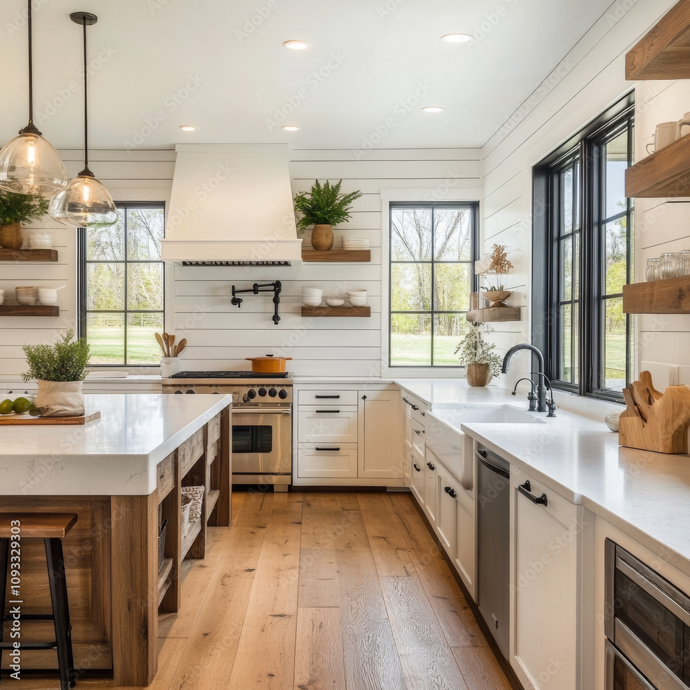 farmhouse kitchen with medium hardwood floors farmhouse kitchen with medium hardwood floors