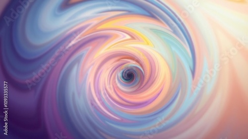 Swirling vortex of abstract colors in a mesmerizing gradient background, digital art print, swirling shapes, intricate design