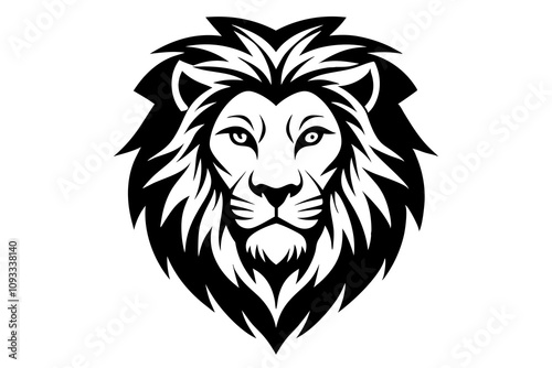 lion head vector illustration.