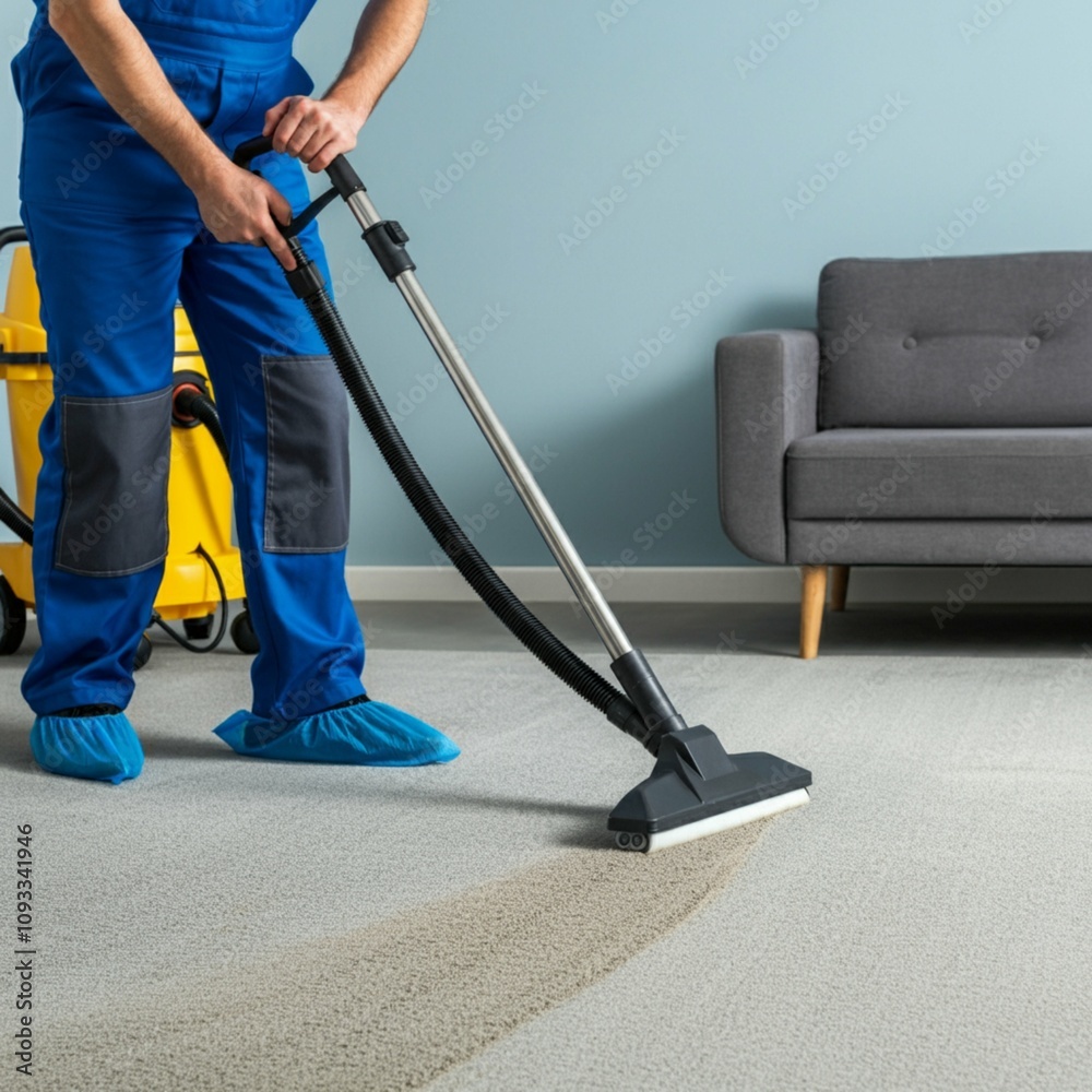 Fototapeta premium cleaning, vacuum, woman, cleaner, vacuum cleaner, clean, floor, home, people, housework, housewife, carpet, person, work, worker, household, vacuuming