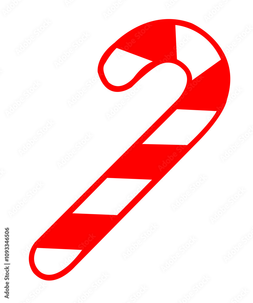 Candy Cane christmas clip art design on plain white transparent isolated background for card, shirt, hoodie, sweatshirt, apparel, card, tag, mug, icon, poster or badge Candy Cane christmas clip art design on plain white transparent isolated background for card, shirt, hoodie, sweatshirt, apparel, card, tag, mug, icon, poster or badge