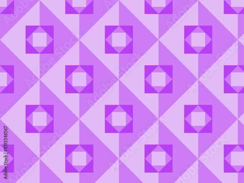 Abstract periodic monochrome geometric pattern design. 