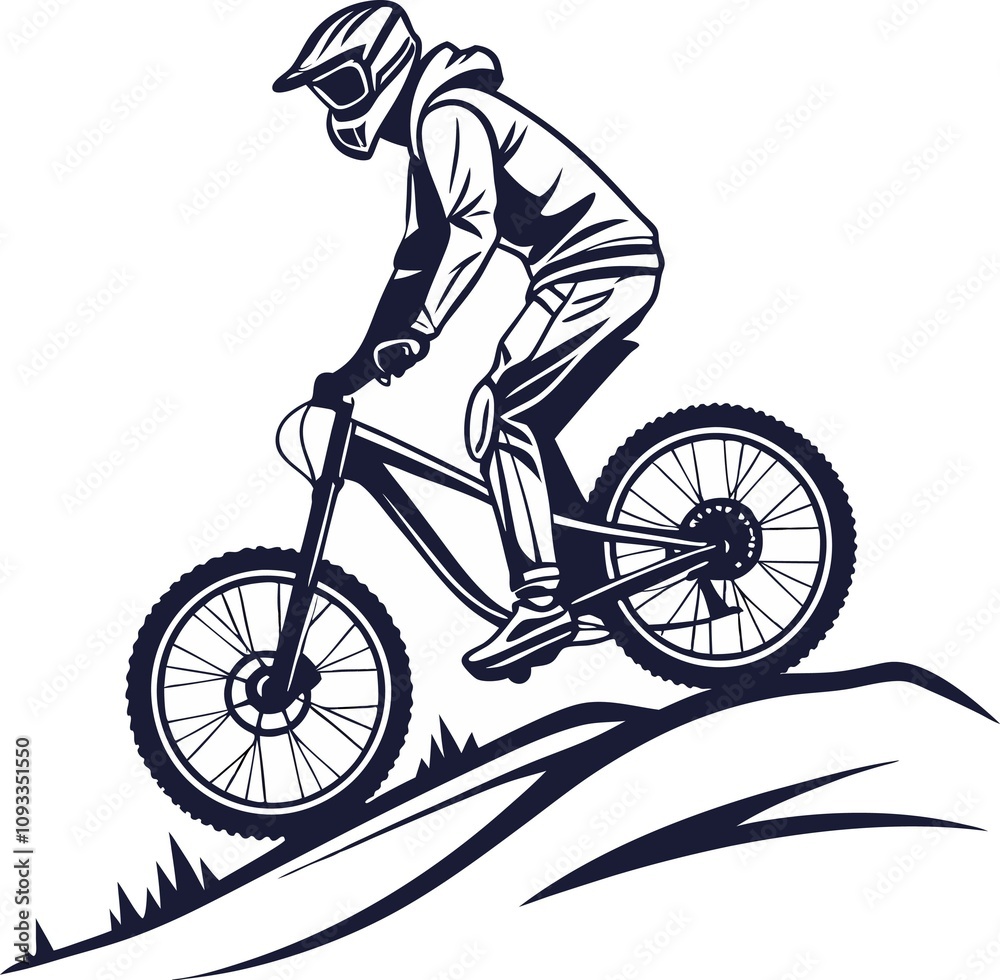 Naklejka premium Cycle 