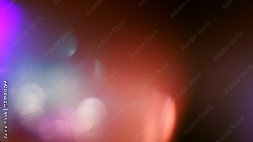 Light organic leaks effect background animation stock footage. Lens light leaks flashing around making an elegant abstract background animation. Classic Light Leak 