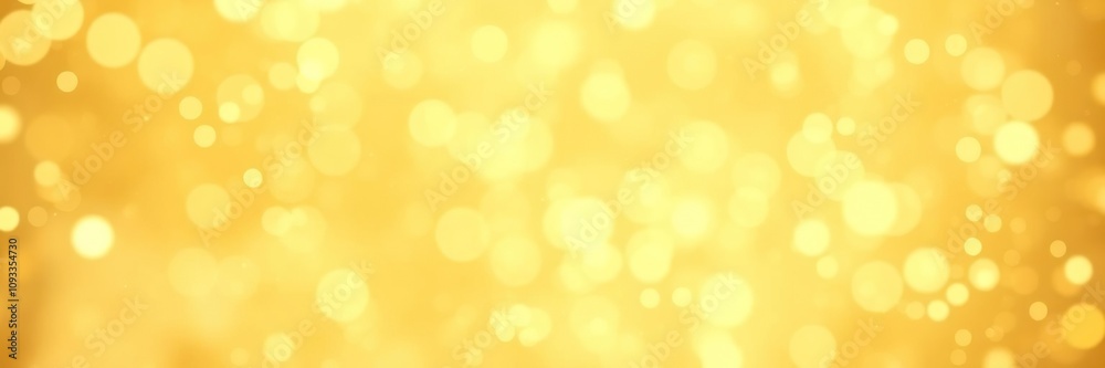 Fototapeta premium Soft golden sparkle background with tiny dots of shimmering light, glow, shimmer