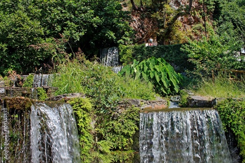 Grèce, la Crète, les Cascades d'Argyroupoli