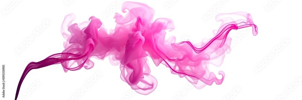 Vibrant smoke cloud suspended in mid-air against a stark white background, with wispy tendrils stretching out in all directions, visual effect, cloudy atmosphere Vibrant smoke cloud suspended in mid-air against a stark white background, with wispy tendrils stretching out in all directions, visual effect, cloudy atmosphere