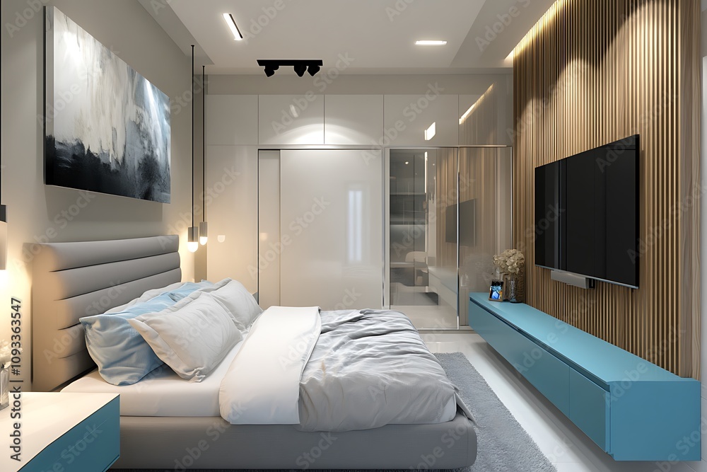 Modern Minimalist Bedroom Design With Stylish Furnishings Modern Minimalist Bedroom Design With Stylish Furnishings
