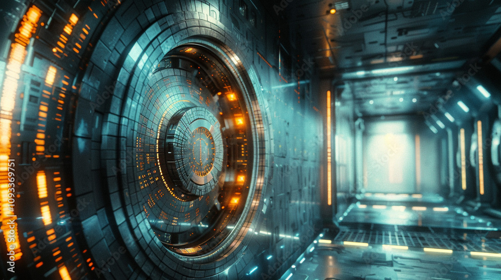 A secure digital vault with AI symbols surrounding it, representing protected data privacy and ethical AI practices, against a minimalist, high-tech background. A secure digital vault with AI symbols surrounding it, representing protected data privacy and ethical AI practices, against a minimalist, high-tech background.
