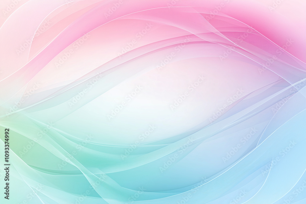 Dancing Light Waves in Ethereal Rainbow Hues, Where Delicate Pink Meets Turquoise in a Graceful Ballet of Colors, Reminiscent of Northern Lights Painting the Arctic Sky