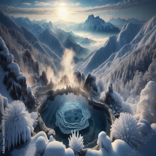 Stunning Volcanic Landscape of Japan