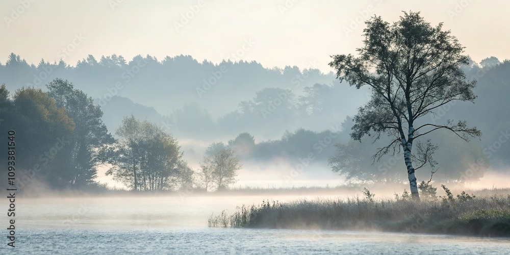 Ethereal misty atmosphere with white light blur, Dreamy haze, Hazy landscape, Celestial light Ethereal misty atmosphere with white light blur, Dreamy haze, Hazy landscape, Celestial light