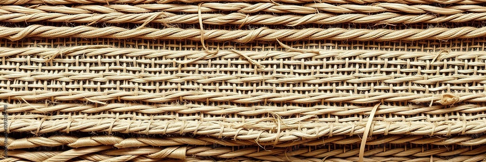 Layered woven fabric with intricate natural fiber texture, showcasing a blend of earthy tones and organic patterns, rustic weave, earthy tones, organic patterns Layered woven fabric with intricate natural fiber texture, showcasing a blend of earthy tones and organic patterns, rustic weave, earthy tones, organic patterns