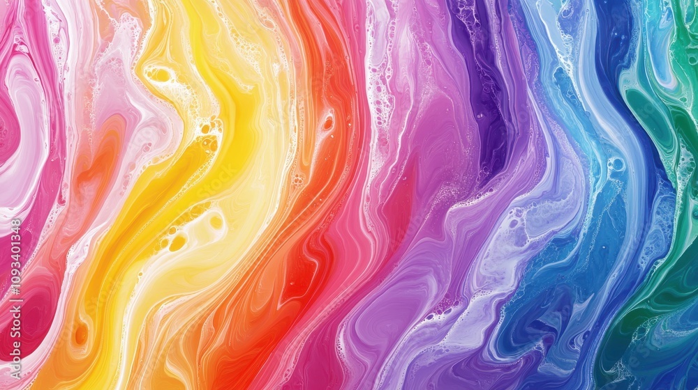 Vibrant abstract background showcasing swirling colors of red, orange, yellow, green, blue, and purple in a fluid design. Vibrant abstract background showcasing swirling colors of red, orange, yellow, green, blue, and purple in a fluid design.