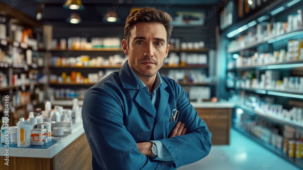 The Professional Pharmacist Portrait The Professional Pharmacist Portrait