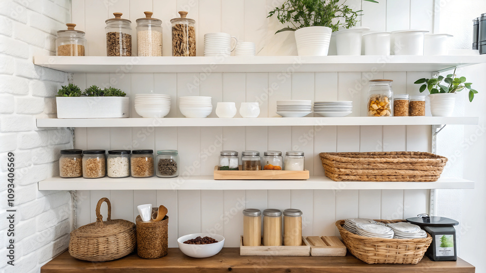 Shelves. Shelves.