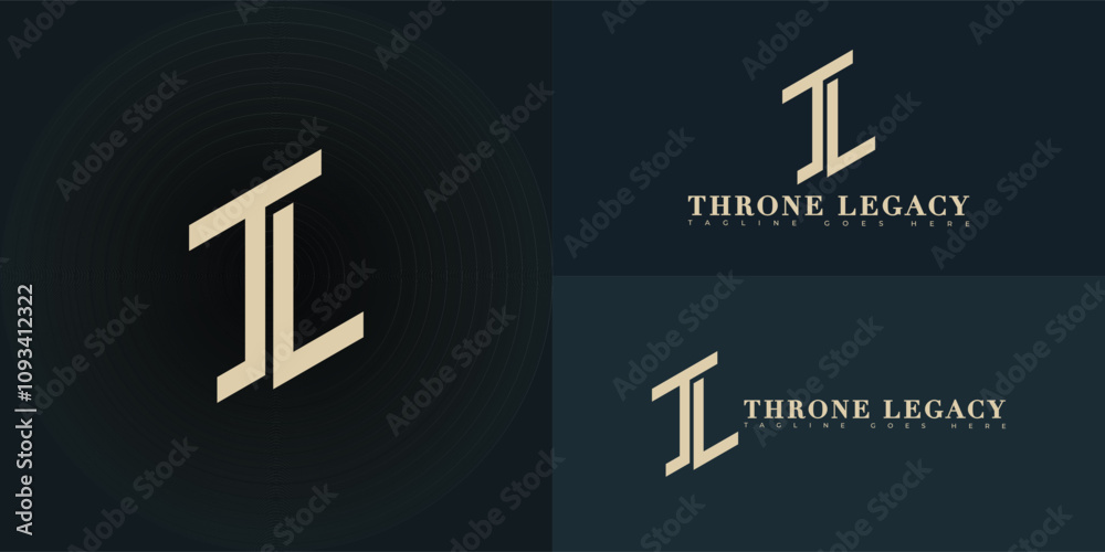 Modern initial vector letter TL or LT logo in gold color isolated on multiple background colors. The logo is suitable for luxury real estate team logo design inspiration templates. Modern initial vector letter TL or LT logo in gold color isolated on multiple background colors. The logo is suitable for luxury real estate team logo design inspiration templates.