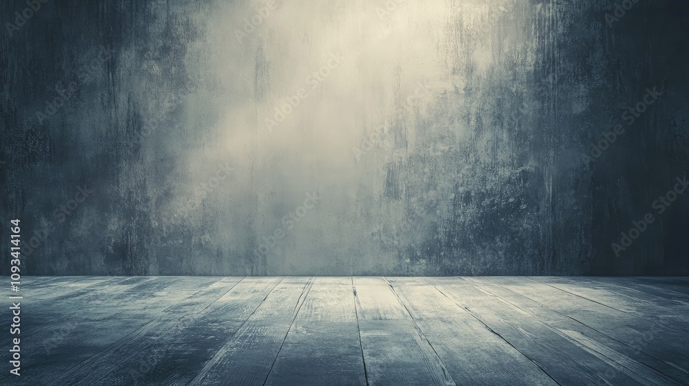 Grunge textured backdrop with a weathered wall and floor, featuring a blank space ideal for text or graphics overlay. Grunge textured backdrop with a weathered wall and floor, featuring a blank space ideal for text or graphics overlay.