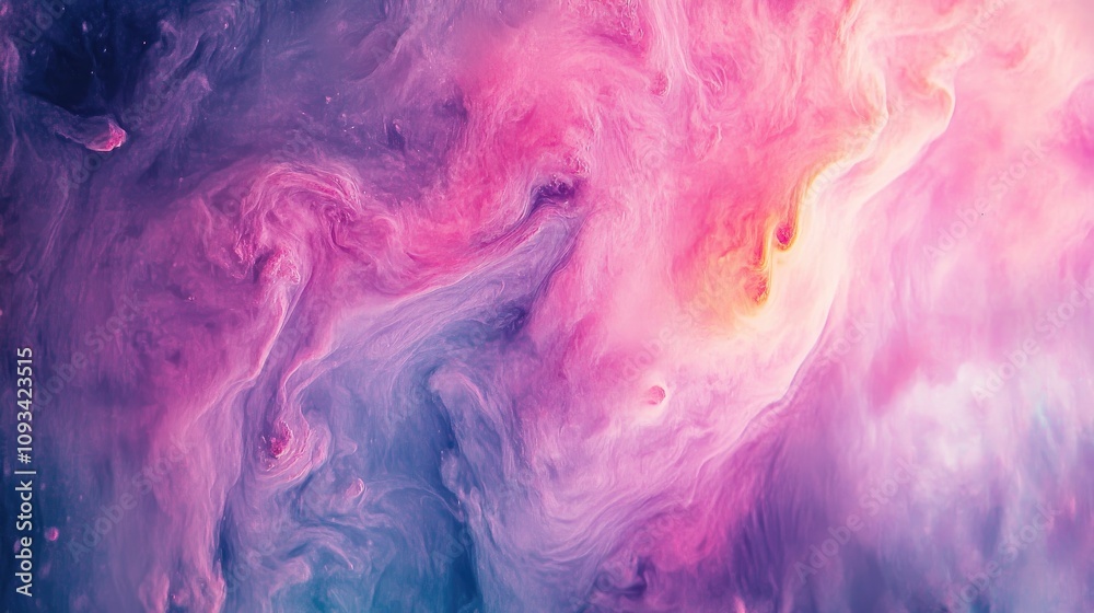 Pastel Gradient Background Featuring Swirling Galaxy Colors of Pink, Purple, and Blue Evoking a Dreamy Cosmic Atmosphere Pastel Gradient Background Featuring Swirling Galaxy Colors of Pink, Purple, and Blue Evoking a Dreamy Cosmic Atmosphere