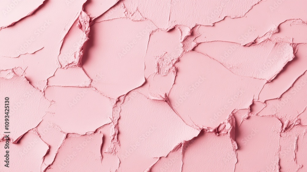 Textured pink wall with cracked paint, creating a vintage and artistic vibe. Textured pink wall with cracked paint, creating a vintage and artistic vibe.