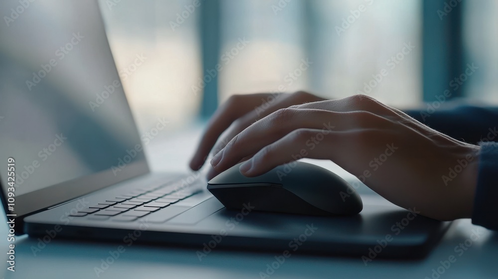 The Hands on Laptop Mouse The Hands on Laptop Mouse