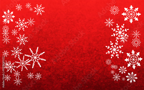red abstract christmas background illustration for design