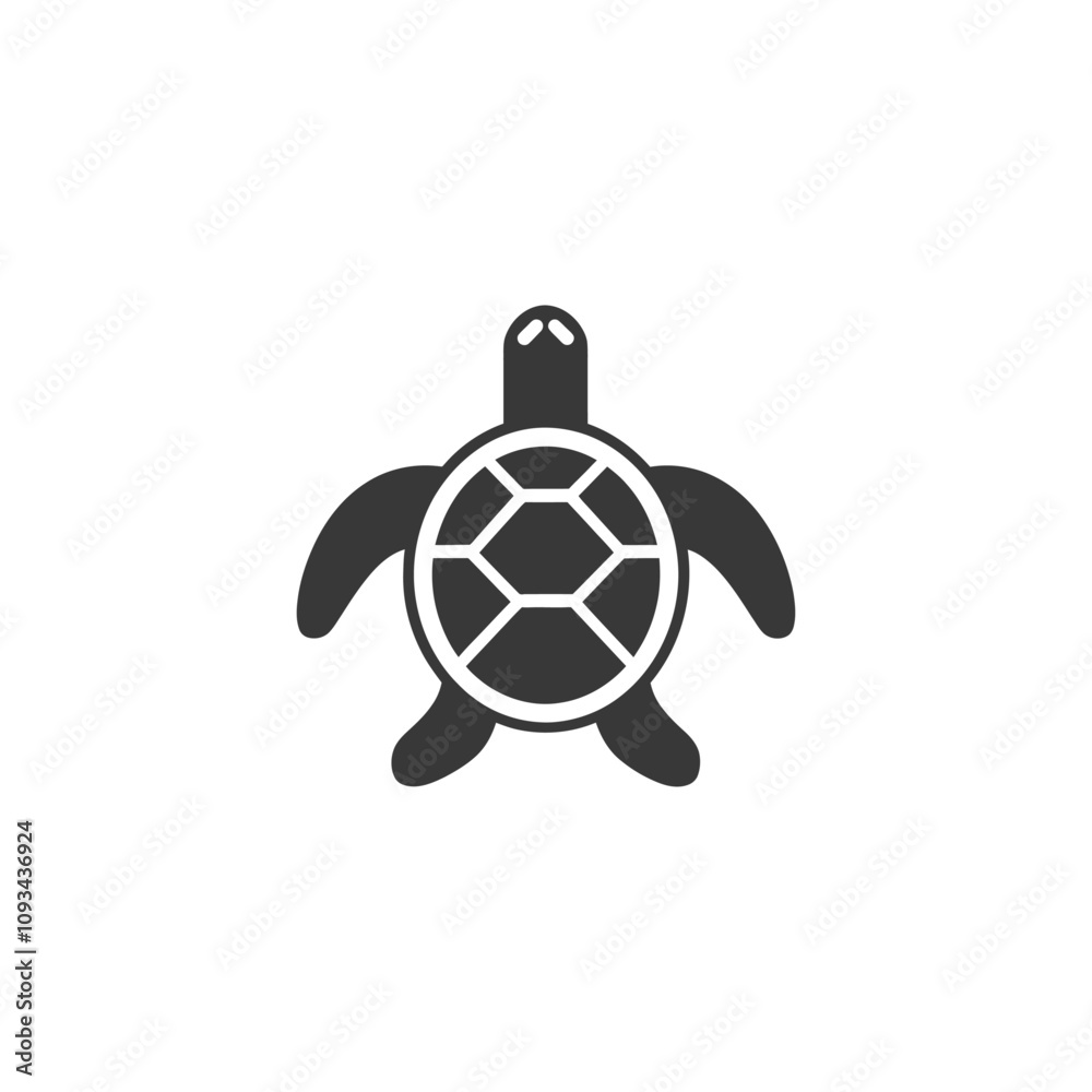 Simple Black And White Silhouette Of A Turtle Simple Black And White Silhouette Of A Turtle