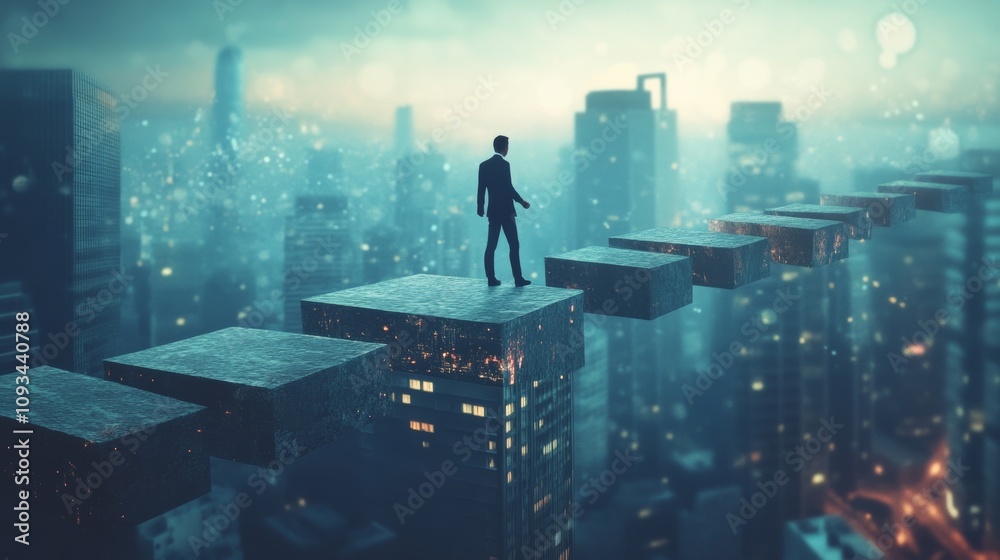 Fototapeta premium Risk management concept.