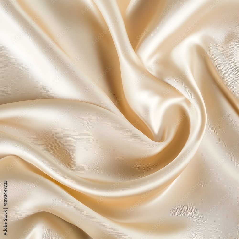 Soft and Elegant Cream Satin Fabric with Iridescent Shine Perfect for Fashion, Interior Design, and Textile Projects in a Luxurious Aesthetic Appeal Soft and Elegant Cream Satin Fabric with Iridescent Shine Perfect for Fashion, Interior Design, and Textile Projects in a Luxurious Aesthetic Appeal