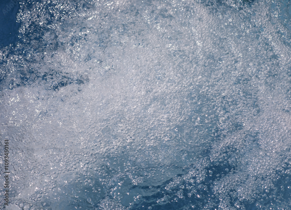 thousands of many bubbles in the middle of the water without people thousands of many bubbles in the middle of the water without people