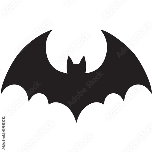 Adobe Illustrator Artwork Halloween bat collection, halloween bat element, bat flock halloween element, vector black bat,

