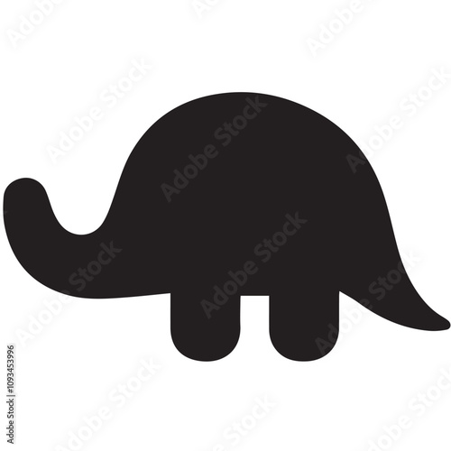 Adobe Illustrator Artwork Dinosaur coloring page for kids and adults
