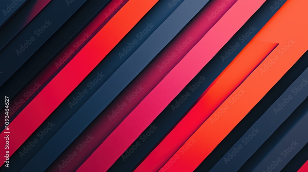 Bold Contrast in Minimalist Geometric Design Featuring Diagonal Lines and Depth Illusions Bold Contrast in Minimalist Geometric Design Featuring Diagonal Lines and Depth Illusions