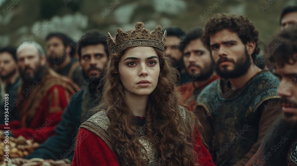 Biblical episode of Esther's daring sacrifice․ Esther saves her nation from death