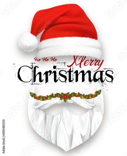 HO HO HO Merry Christmas Design